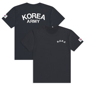 ROKA 기능성 반팔 군인 가족 로카티 단체티 빅사이즈