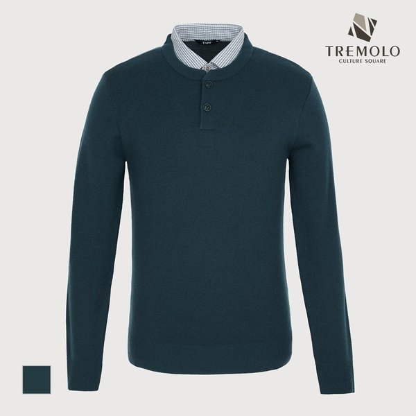 레이어드 모혼방 솔리드 니트_TRNBP3Z8411