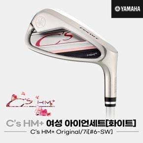 [SSG]2022 야마하 C`s HM+ 아이언세트[여성용][화이트][7i/6~SW][C`s HM+ ORIGINAL]