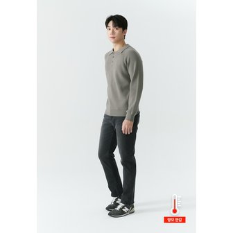 신세계라이브쇼핑 [25FW] [남성양모] 그레이 밴드 테이퍼드핏 기본 TA AP4DTA815-GY