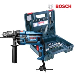 보쉬 750W 유선 해머 전동드릴 종합세트 GSB1600RE HANDTOOL SET