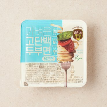  CJ 고단백 두부면(넓은면) 100g