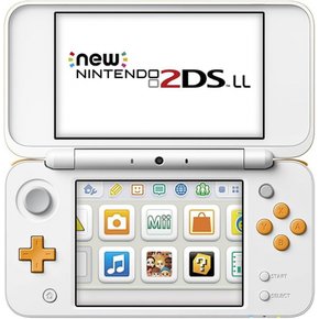 New 닌텐도 2DS LL [화이트×오렌지]