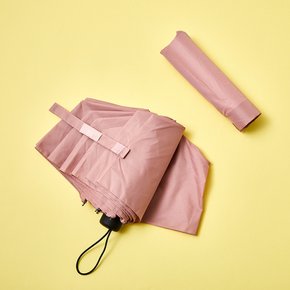 베이직 3단 우산 핑크