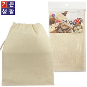 진짜 삼베주머니(대 27x32) 천연 면보자기 한약 면포