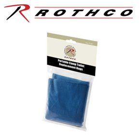 ROTHCO Emergency Toilet Replacement Bags 토일렛 리플레이스먼트 백스