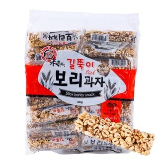  엉클팝 길쭉이 보리과자 400g