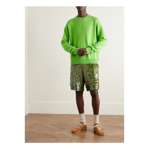 캐시미어 스웨터 그린 46376663162918890