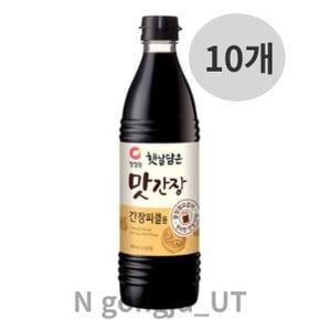 대상 청정원 햇살담은 간장피클용 맛간장 840ml 10개