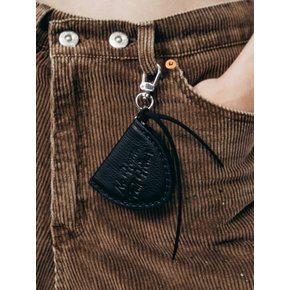 Guitar Peak Mirror Keyring (black)