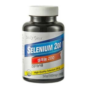 셀레늄 200 500mg x 100정 100일분 항산화 셀렌 셀레늄영양제