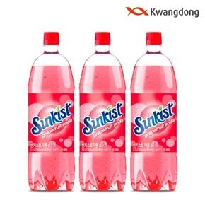 썬키스트 자몽소다 1.5L x 24pet