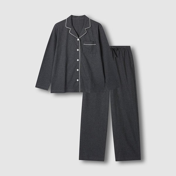 여 스마트 코튼 10부 파자마 세트 J216901002085