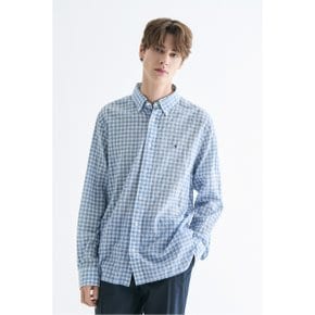 [공식][타미힐피거] [Regular fit] 스몰 체크 셔츠 (T12E1WSH140MT10N1)