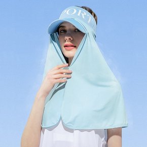 여성 얼굴 햇빛가리개 골프 자외선차단 얼굴가리개 모자