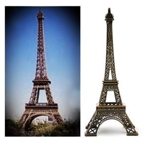 엔틱 에펠탑 18cm 미니어처 인테리어소품 장식소품