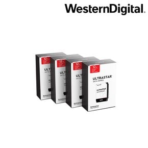 WD Ultrastar DC HC520 12TBx4 48TB 4PACK SATA3 HUH721212ALE600