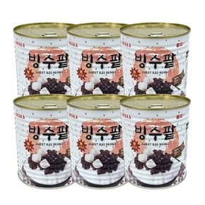 델라 빙수 재료 빙수팥 850g 대용량 6개