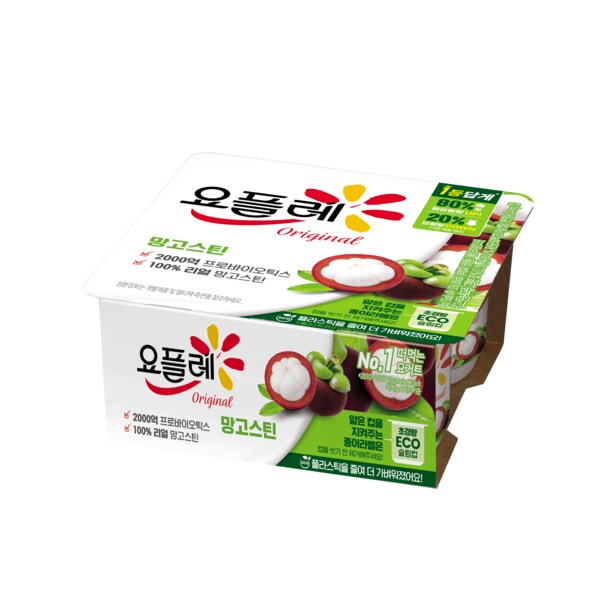 빙그레 요플레 망고스틴 멀티(80g*4)