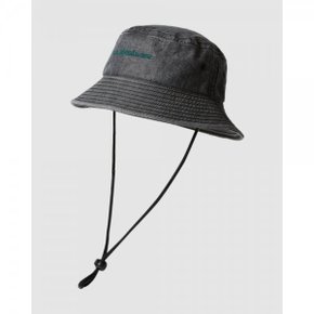 4162360 Quiksilver Mens Buckology Bucket Hat - BLACK/BLACK