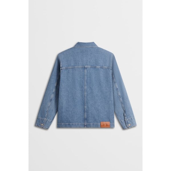 [Men Collection] 헌트 워싱 데님 오버 셔츠 1525111504000