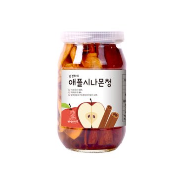  [허밍테이블] 애플시나몬청 500g,900g,2kg 수제청 유기농원당