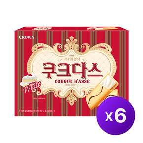 크라운 쿠크다스화이트 288g (36봉입)x6개