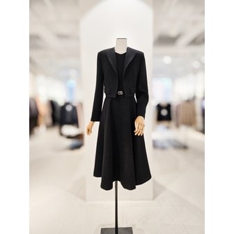 아이잗컬렉션 [파주점] [더아이잗컬렉션]트위드 플레어 원피스 + 자케 세트 CS2B0OP221