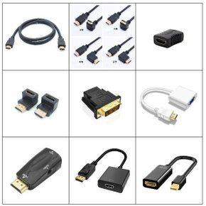 HDMI 모음 VGA to HDMI RGB DVI 변환 젠더