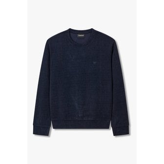 EMPORIO ARMANI 남성 코듀로이 크루넥 라운지 맨투맨 0815336027000