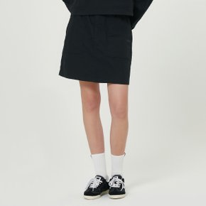 [공식](정상가 : 119,000원) 메일러 가먼트워싱 스커트 우먼 BLACK