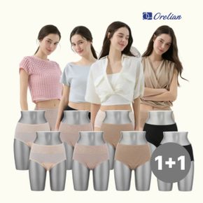 (1+1)오렐리안 데일리 크레오라 안심팬티 4종+4종