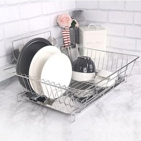 [ME87093S_52C5]스텐직사각식기건조대 소품 정리 1단