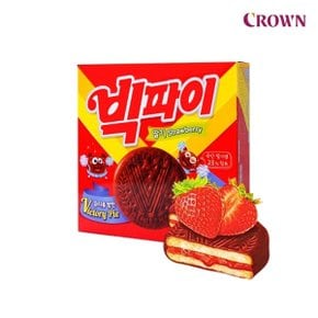 크라운 빅파이 딸기 324g x 12개