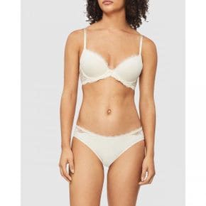 4653459 Calvin Klein Seductive Comfort Lotus Floral Lift Demi Bra - Ivory 81425882