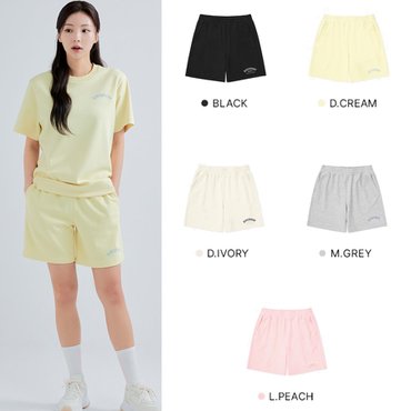 디스커버리 [24S/S] 디스커버리 DWTB54043 여성 경량 애슬레저 트레이닝 쇼츠 여자 여름 반바지