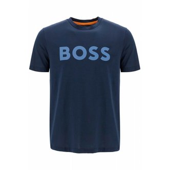 BOSS 남성 로고 프린트 티셔츠 50481923 404 /5