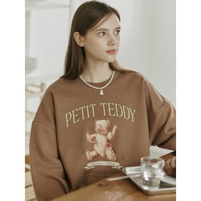 Petit Teddy Sweatshirt -  Brown