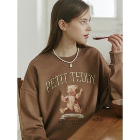 Petit Teddy Sweatshirt -  Brown