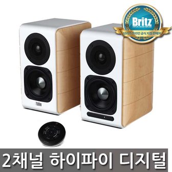 브리츠 [브리츠 공식대리점] BR-1900DB 하이파이 블루투스 디지털 스피커,무선리모컨,88W,무선리모컨