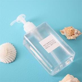 욕실 디스펜서 투명 리필용기 / 280ml 공병 펌프용기 (S7214276)