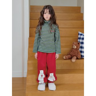 아우어트리 폴라베어조거팬츠(레드)