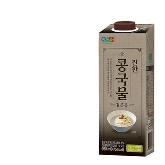  정식품 두유 진한 콩국물 검은콩 950ml 12팩