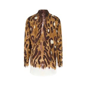 22FW 마르니 블라우스 CAMA0490A0UTV912 WBM20 Animal Print