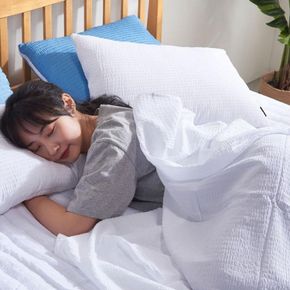 린넨 면홑이불 홑이불 모시 여름 화이트(D 시원한 침