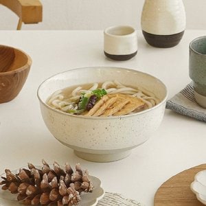  일본 도자기 면기 덮밥 라면 우동 그릇 대접 2color