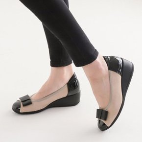 kami et muse Ribbon wedge pumps_KM22w293