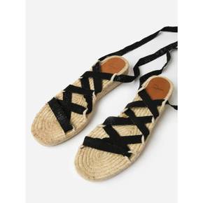 5080273 Castaner Womens Paloma Espadrille Sandal In Negro