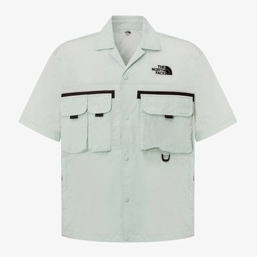 노스페이스 [노스페이스 공식] NH8SR01M 화이트라벨 쉘던 반팔 샤켓_MINT