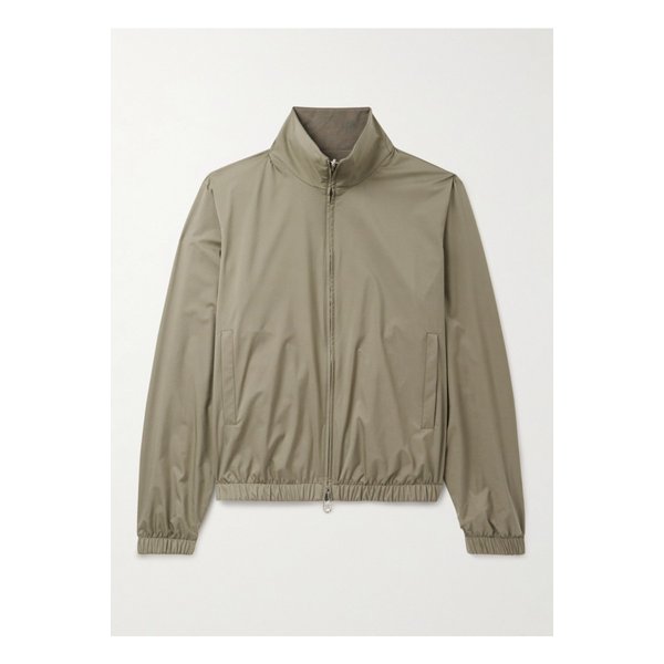 리버시블 윈드메이트 스톰 시스템 나일론 캐시미어 블루종 재킷 46376663162903827